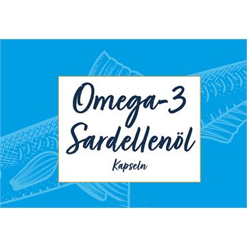 Gélules d'huile d'anchois oméga-3